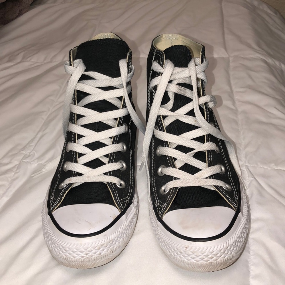 Black High Top Converse